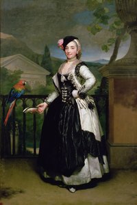 Isabel Parrena Arce, Ruiz de Alarcon y Valdes, Marquesa de Llano portréja, 1770
